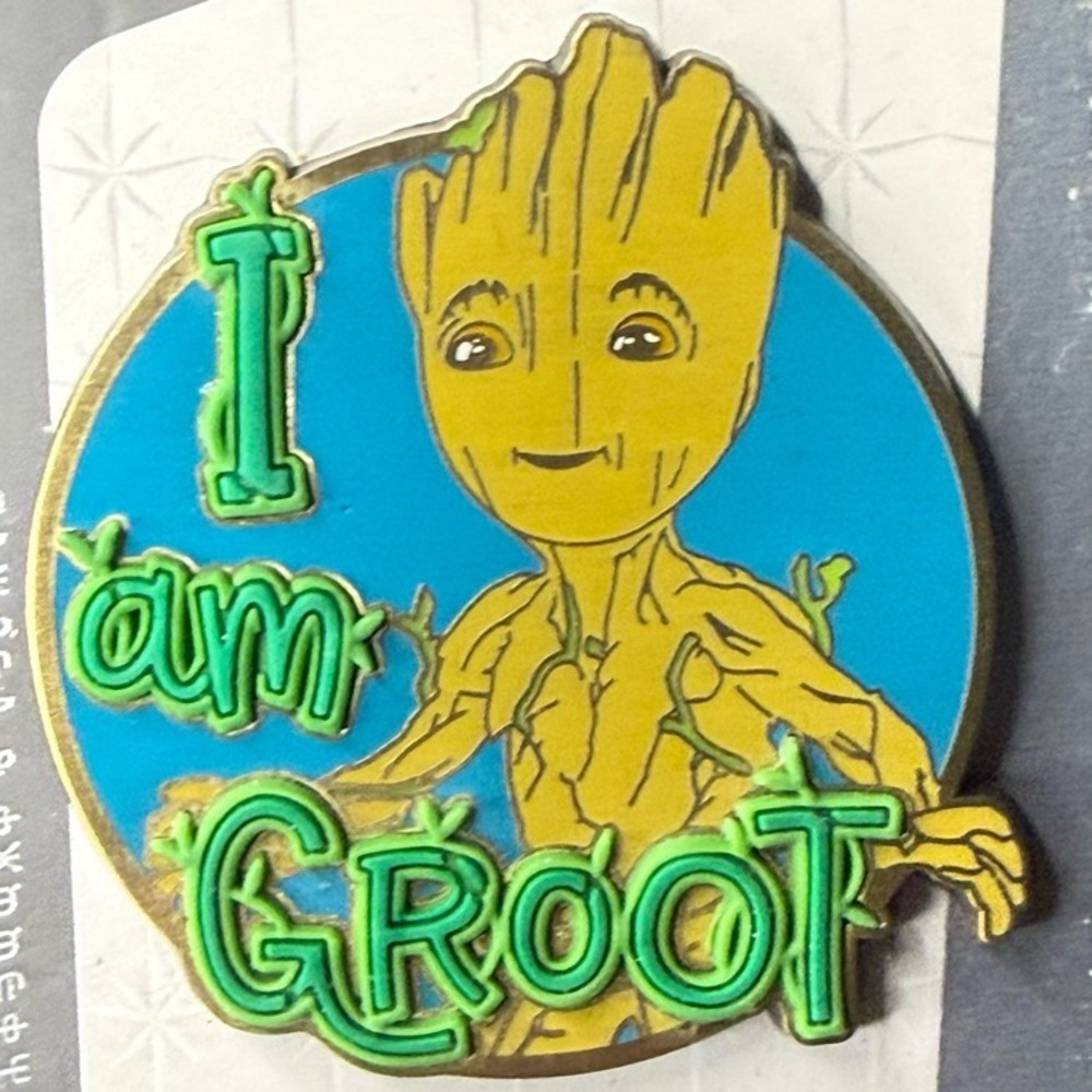 Disney parks marvel cosmic rewind guardian of the galaxy I am Groot trading pin